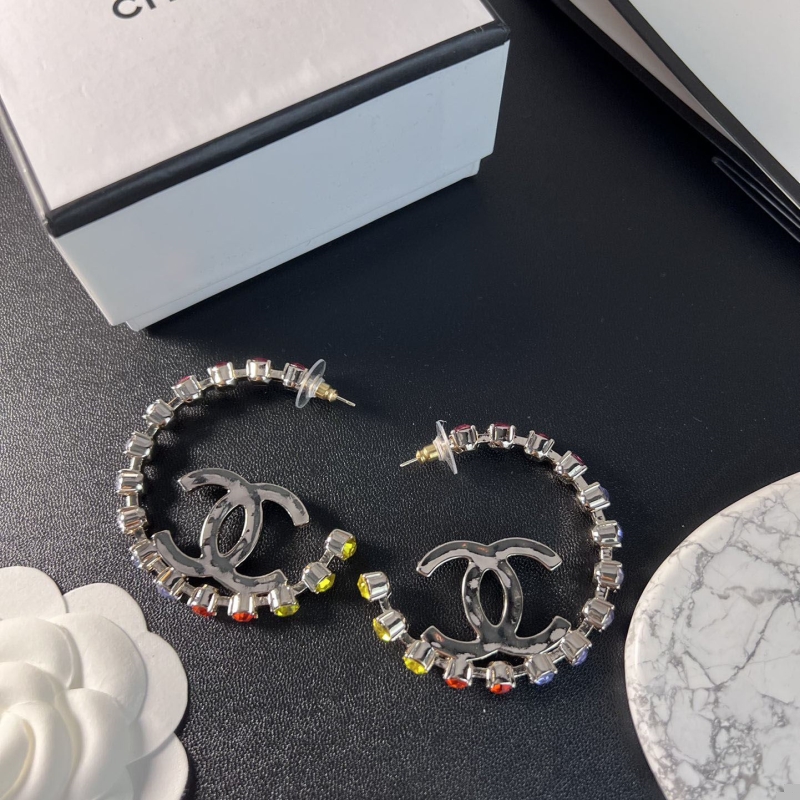 Ch*el earrings